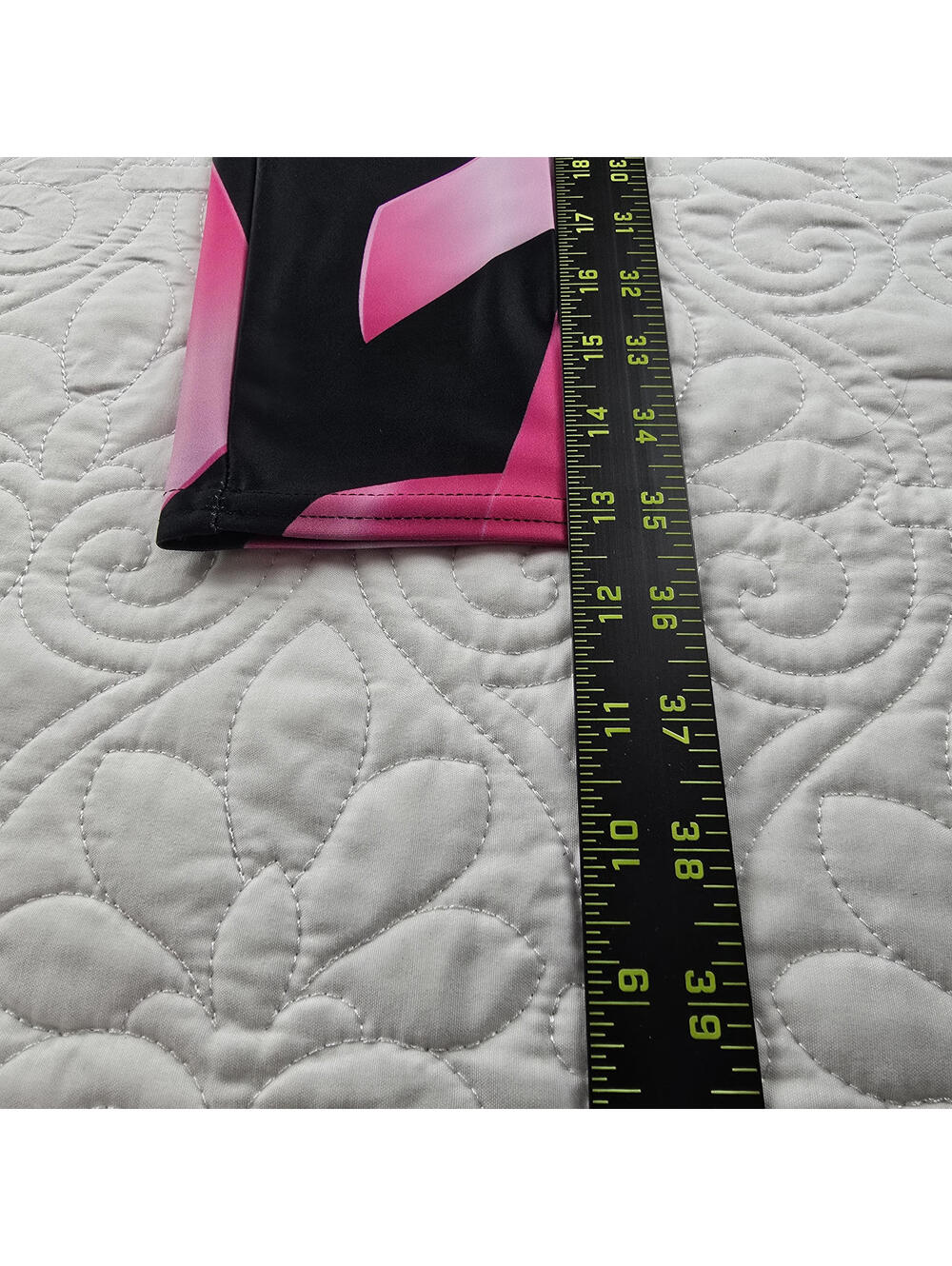 GearBunch Pink Ribbon Leggings - Breast Cancer Awareness Size small - Picture 7 of 7